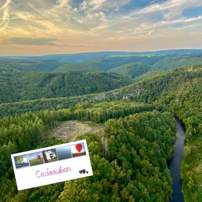 Geef een ballonvaart Ardennen cadeaubon als geschenk - te verkrijgen bij Filva Ballonvaarten